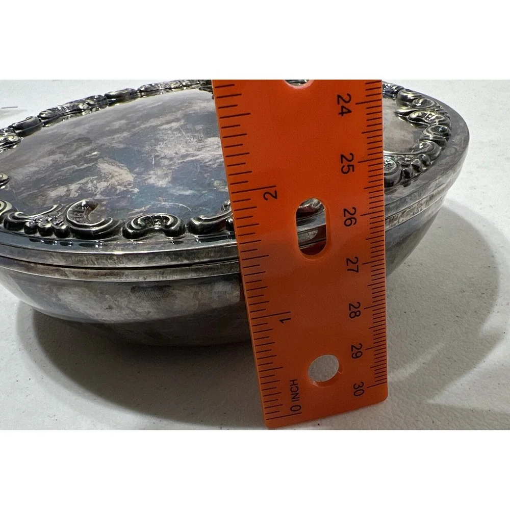 Alpacca Mexico‎ Silver Plate Silent Butler Ornate Original Alt Heidelberg